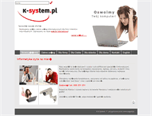 Tablet Screenshot of k-system.pl